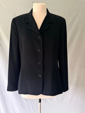 Garfield & Marks made in USA Black Women's Size 10 Blazer Corporate, Office,
